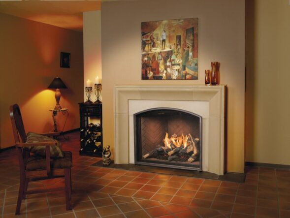 Town & Country TC36 Arch Zero Clearance Gas Fireplace