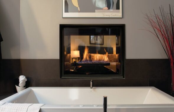 Town & Country TC36 See Through Zero Clearance Gas Fireplace