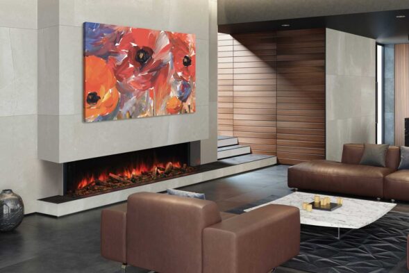 Chantico Fireplaces Uptown UE80 (Wall mounted or ZC)